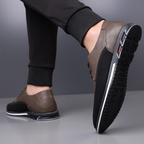 Chaussures in synthétique con lacet bas et perforations décoratives urbaines et discrètes - Zavian