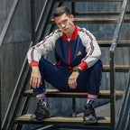 Ensemble de sport en matière légère avec veste à fermeture éclair et pantalon long - Eirik