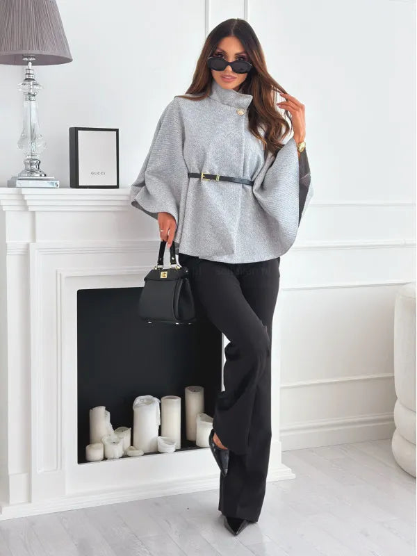 Pull femme automne élégant maille chaud intemporel - Myla