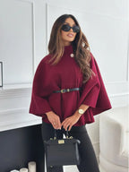 Pull femme automne élégant maille chaud intemporel - Myla