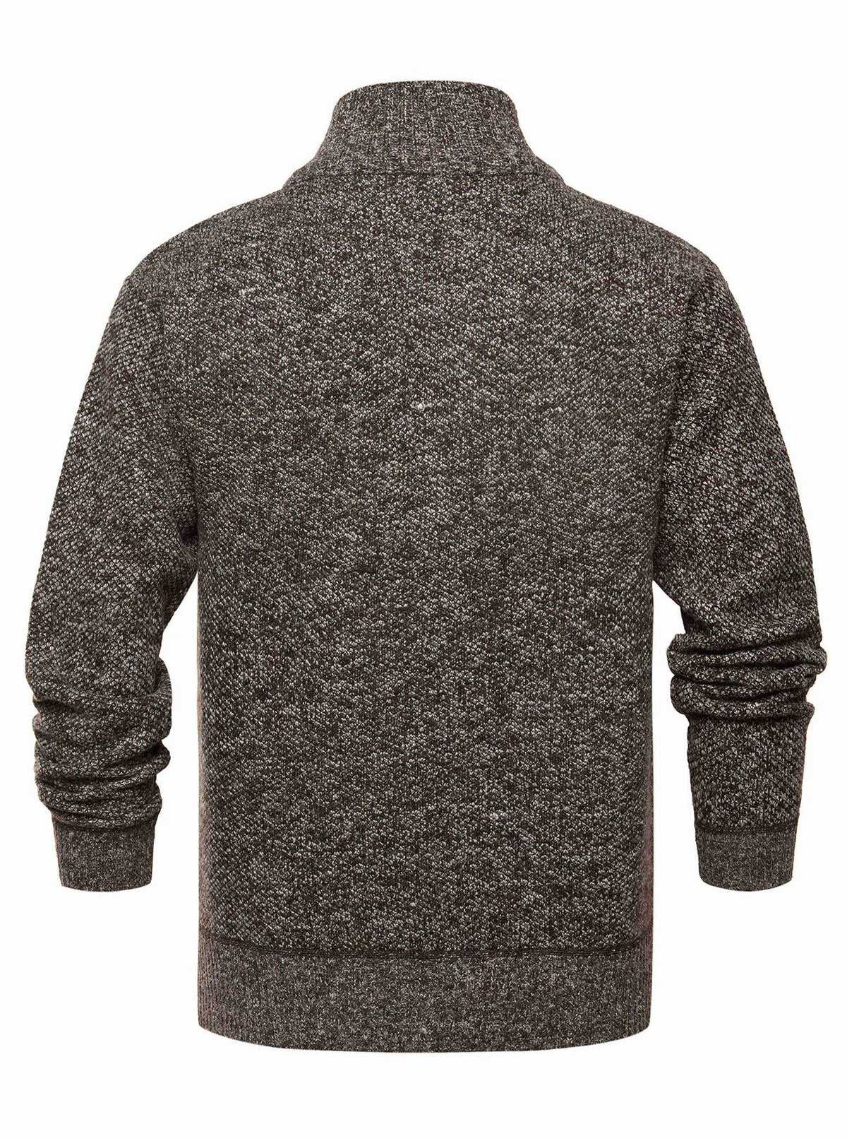 Veste maille homme fermeture éclair col montant tricot - Joshua