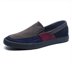 Chaussures toile homme sans lacets panneaux contrastés - Matteo