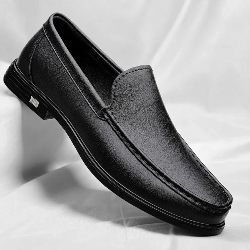 Mocassins en synthétique avec finition lisse - Luca