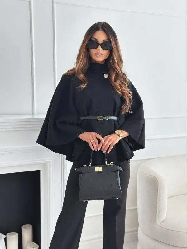 Pull femme automne élégant maille chaud intemporel - Myla