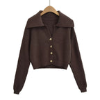 Cardigan à col revers pour femmes - Livia