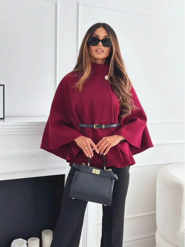 Pull femme automne élégant maille chaud intemporel - Myla