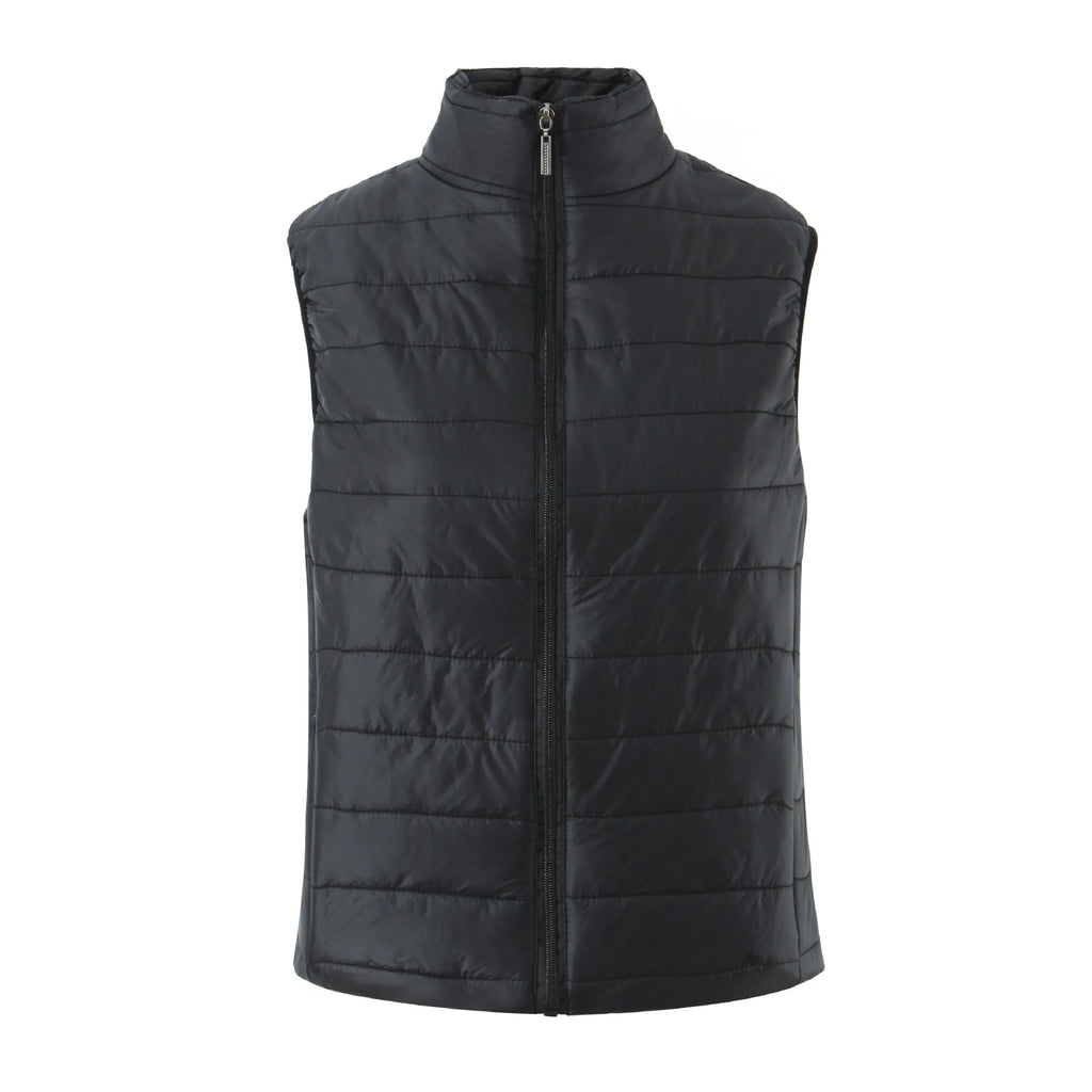 Gilet matelassé femme zip poches sans manches layering - Elora