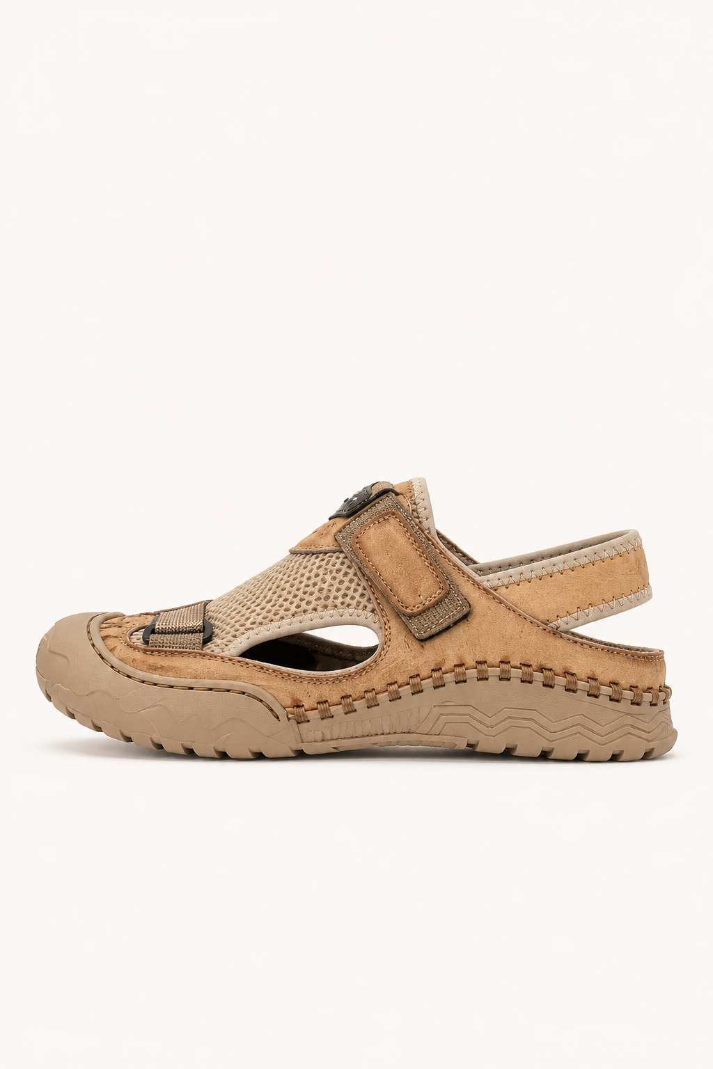 Sandales pour homme à bout fermé et réglables - Rolf