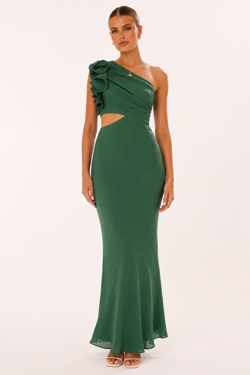Robe longue élégante pour femme, idéale pour les fêtes et les mariages - Liselotte