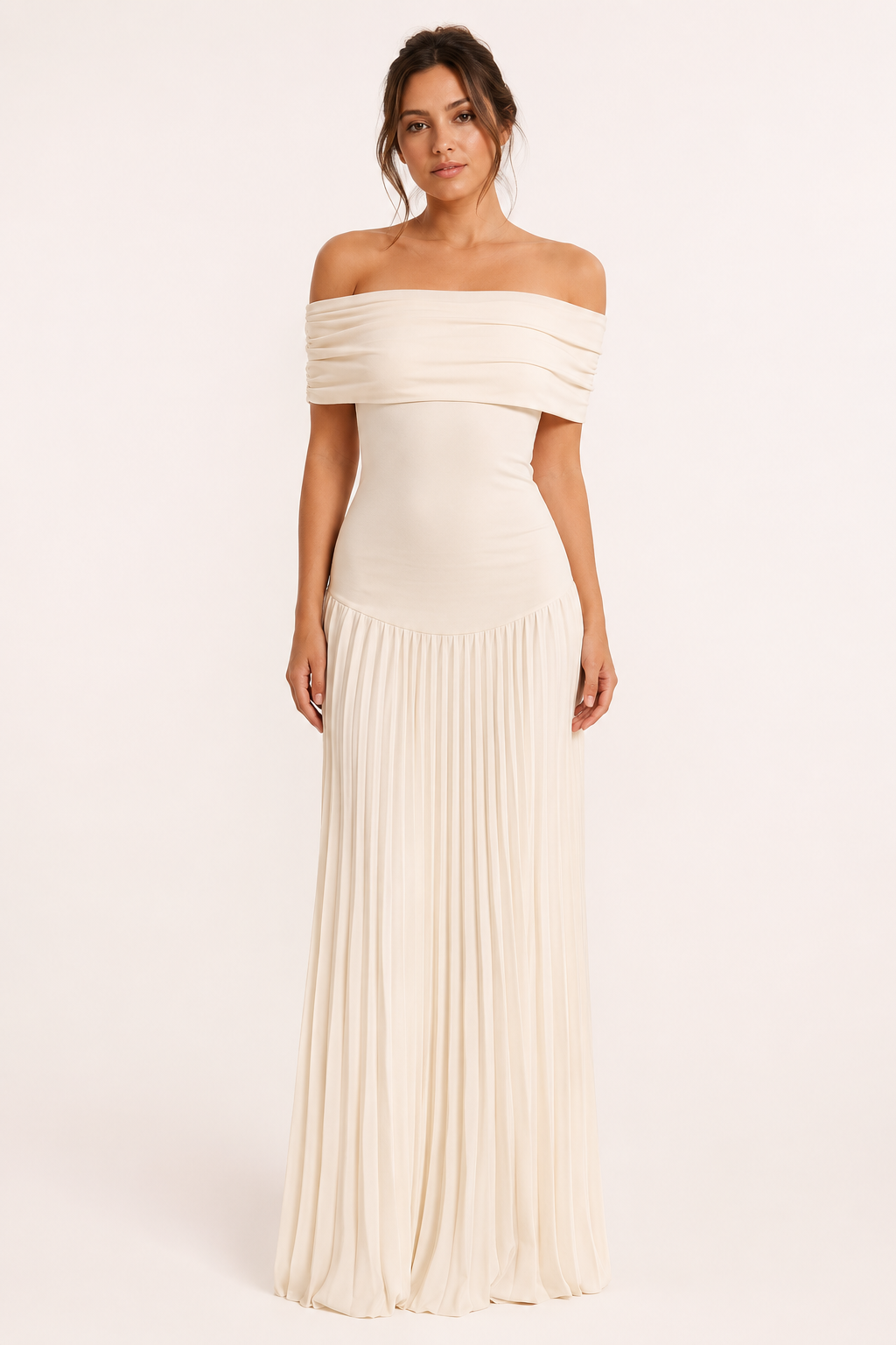 Robe longue élégante pour femme, idéale pour les soirées et les mariages - Melissa