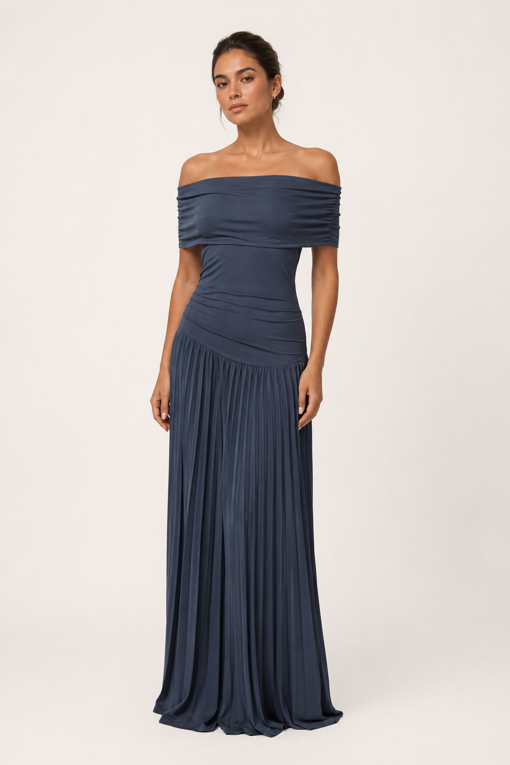 Robe longue élégante pour femme, idéale pour les soirées et les mariages - Melissa