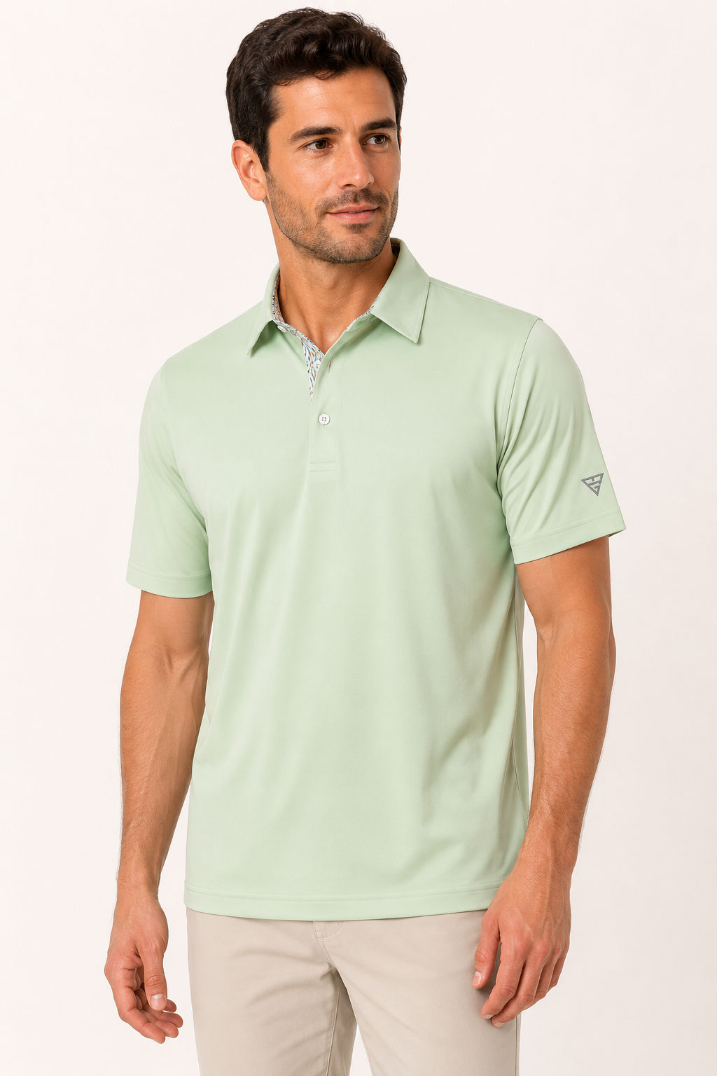 Polo de golf pour homme à manches courtes, respirant et à séchage rapide - Norbert