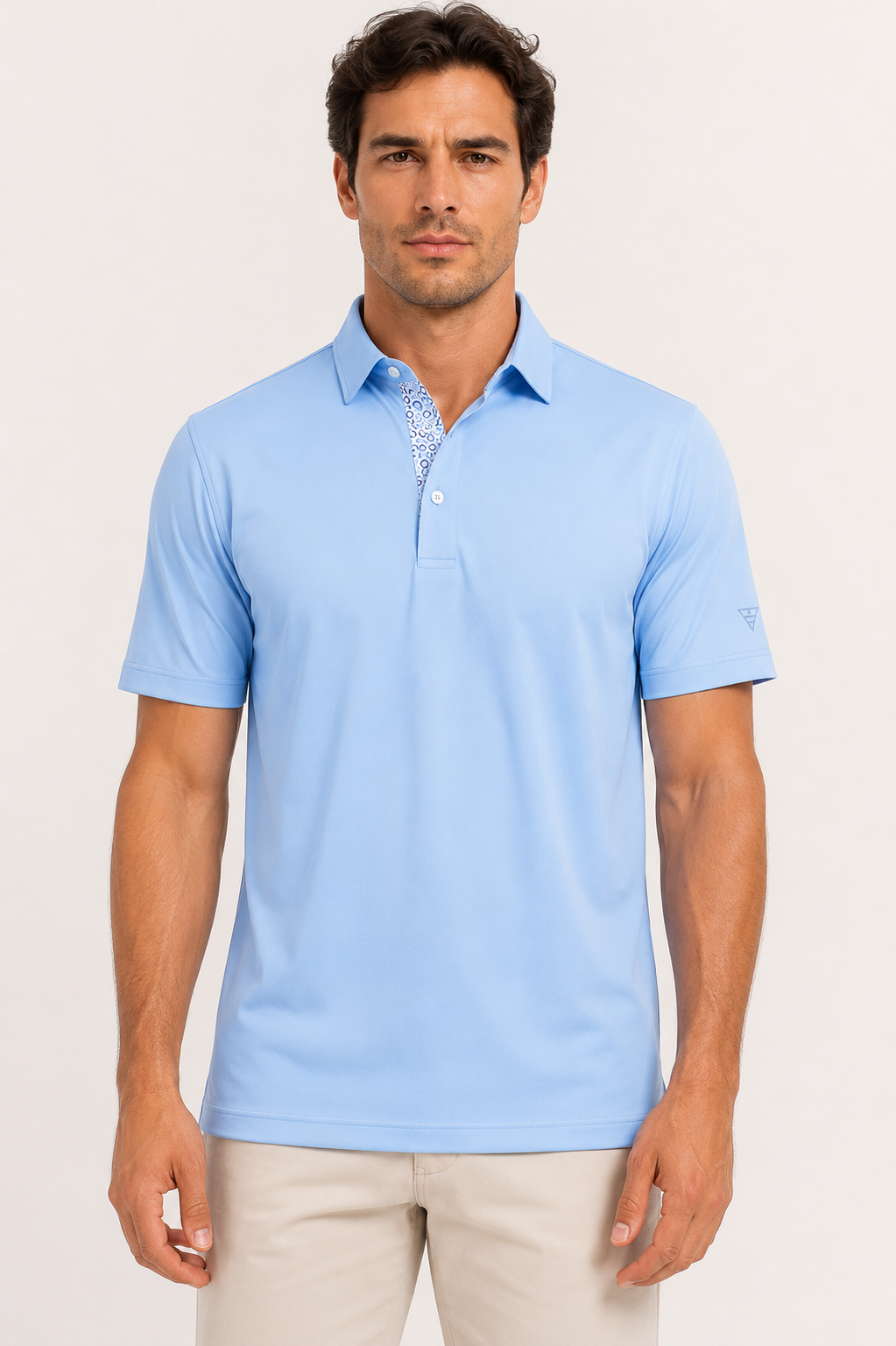 Polo de golf pour homme à manches courtes, respirant et à séchage rapide - Norbert