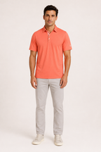 Polo de golf pour homme à manches courtes, respirant et à séchage rapide - Norbert