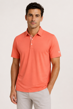Polo de golf pour homme à manches courtes, respirant et à séchage rapide - Norbert