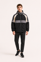 Veste de sport à capuche coupe-vent pour homme - Adriano