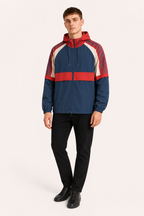 Veste de sport à capuche coupe-vent pour homme - Adriano