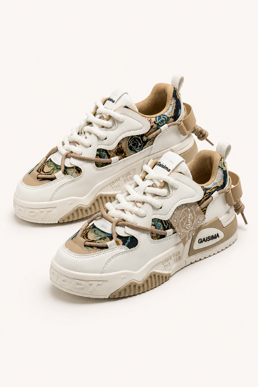 Baskets homme semelle épaisse urban style streetwear décontracté – Kaelor