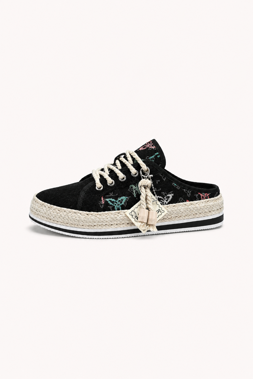 Chaussures toile homme lacets semelle jute décontractées été – Dorian