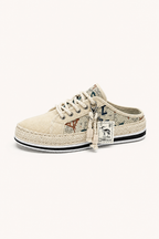 Chaussures toile homme lacets semelle jute décontractées été – Dorian