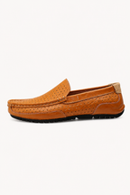Mocassins homme décontractés à enfiler perforés bureau et casual – Rüdiger