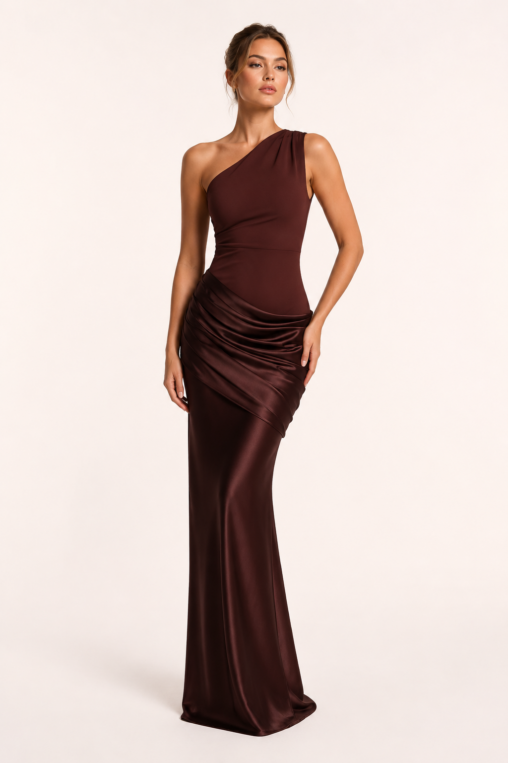 Robe de gala longue femme élégante soirée cérémonie mariage – Selena