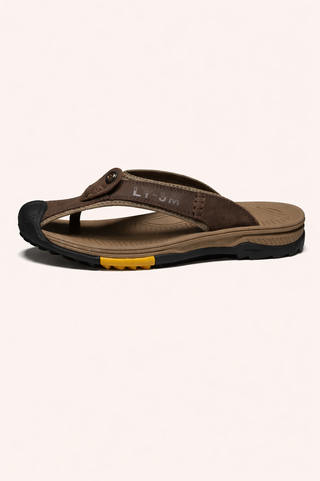 Tongs homme été design bout semelle antidérapante confortables - Frank