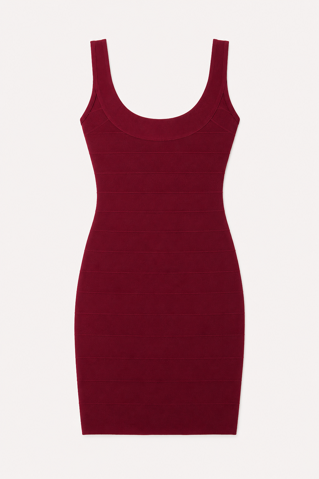 Robe courte à bretelles style bandage - Bianca