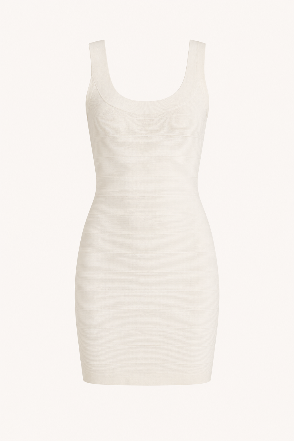 Robe courte à bretelles style bandage - Bianca