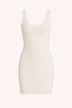 Robe courte à bretelles style bandage - Bianca