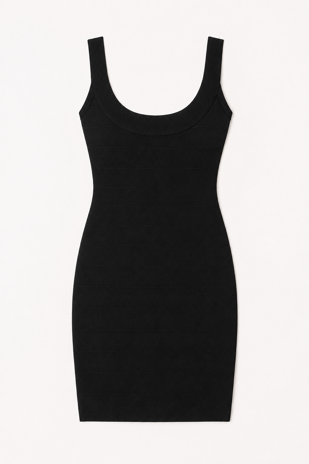 Robe courte à bretelles style bandage - Bianca