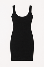 Robe courte à bretelles style bandage - Bianca