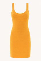 Robe courte à bretelles style bandage - Bianca