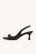 Sandales à talons pour femme, bout carré, sans talon - Ottilie