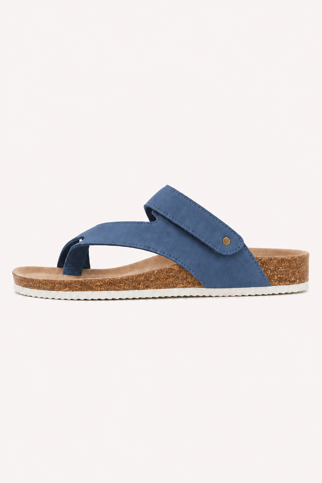 Sandales plates pour femme style orteils, lanières croisées - Alondra