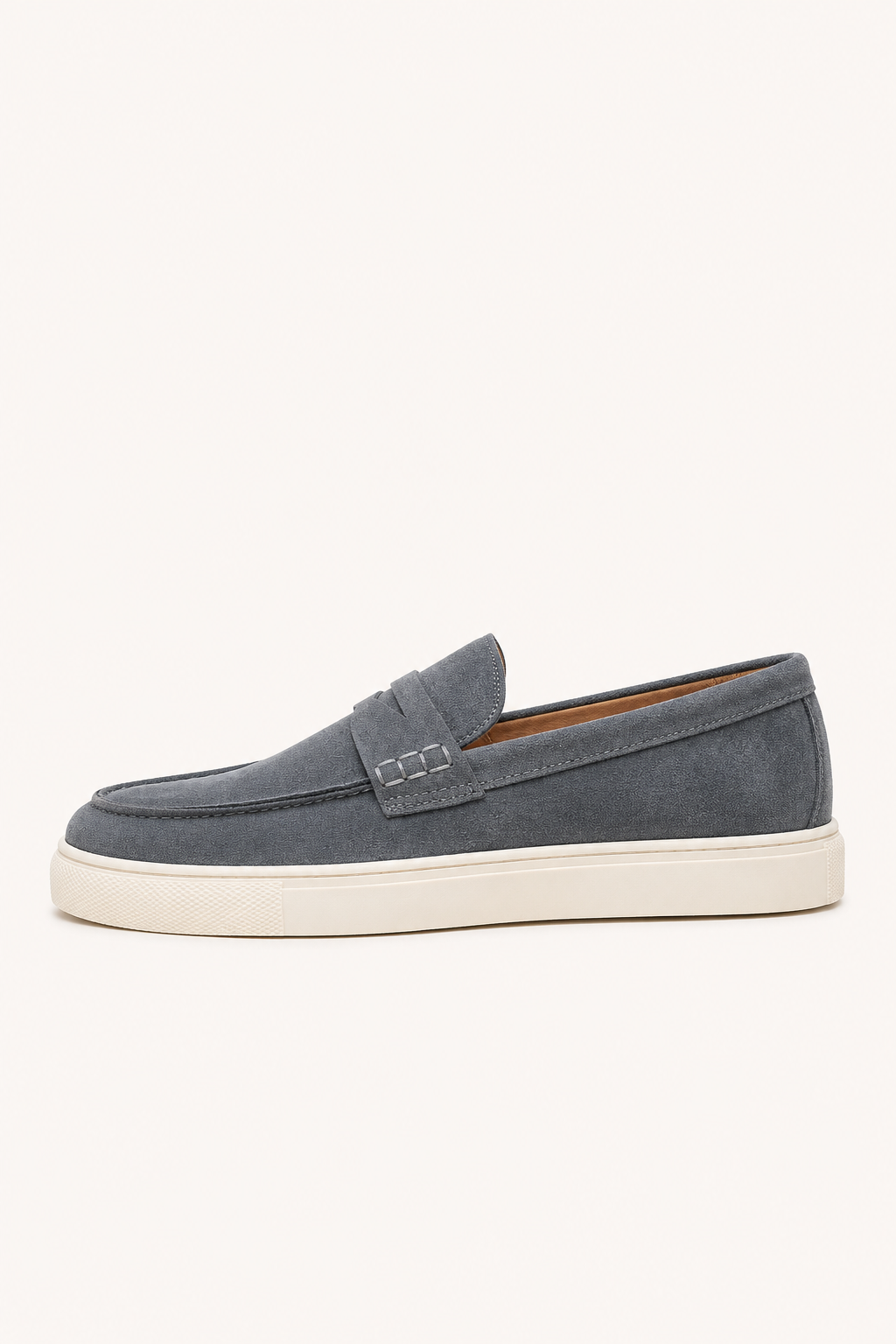 Mocassins homme semelle sneaker bout arrondi confort bureau et quotidien - Konrad