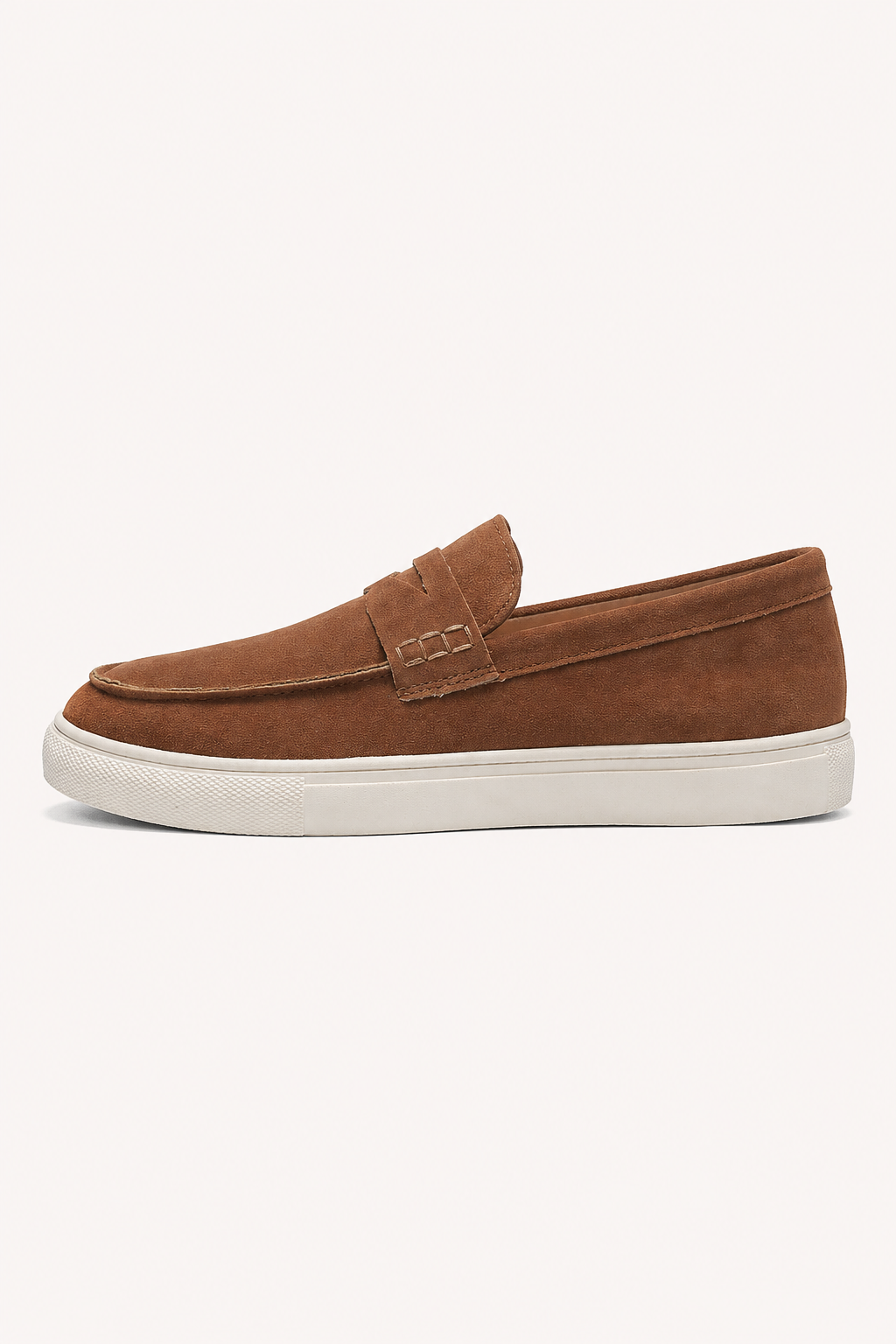 Mocassins homme semelle sneaker bout arrondi confort bureau et quotidien - Konrad
