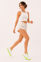 Chaussures de sport en maille tissée respirante, style chaussette, avec semelle légère - Karyme