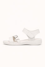 Sandales à talon bas pour femme avec fermeture velcro - Leoni