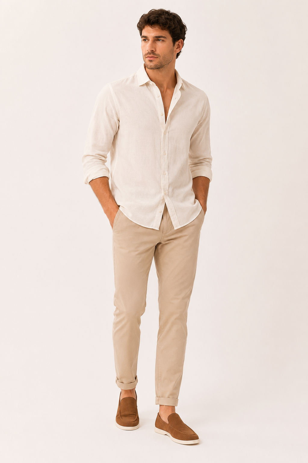 Mocassins slip-on homme décontractés élégants sans lacets - John