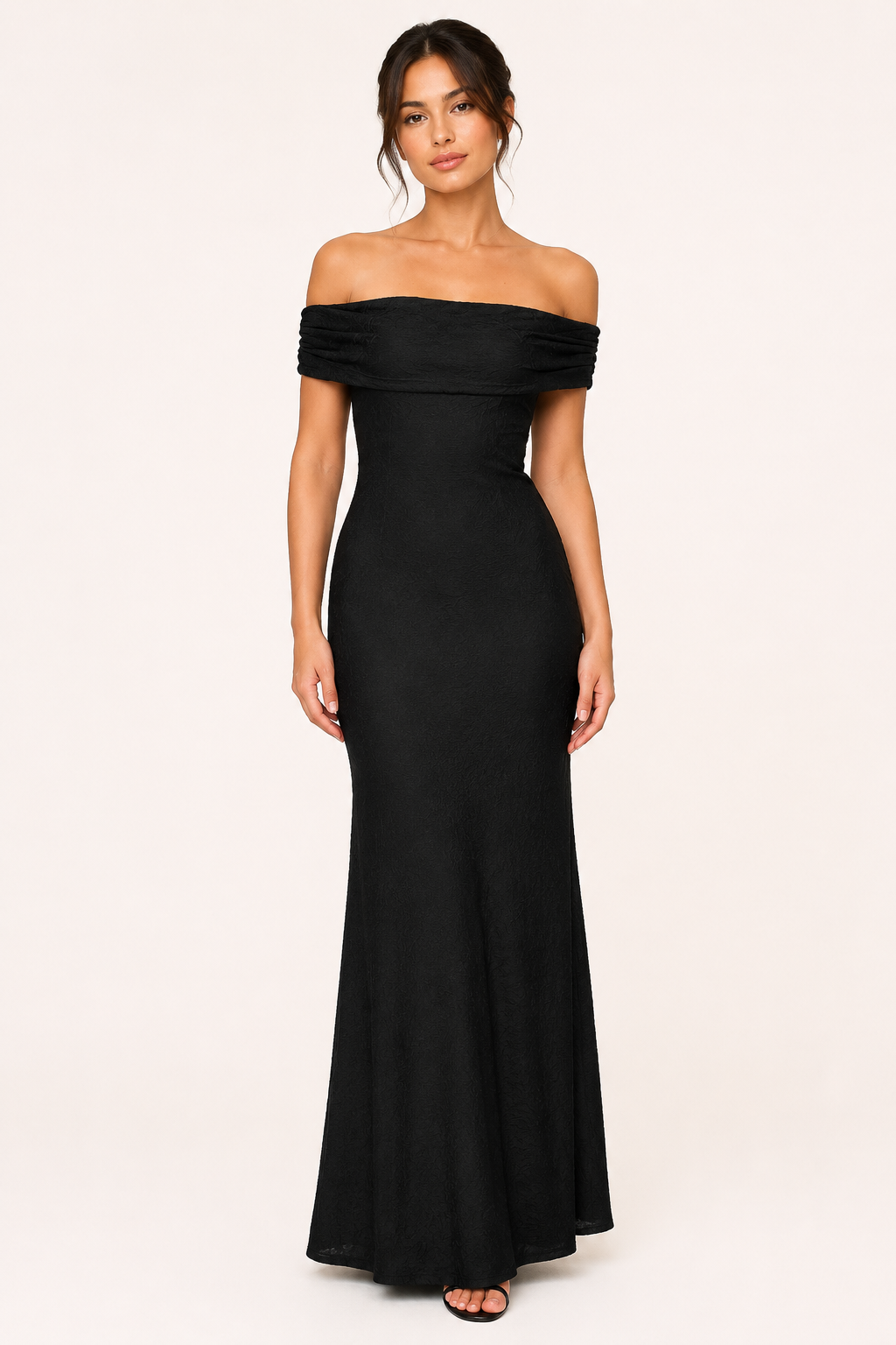 Robe longue sirène mariage décolletée élégante prestige - Anja