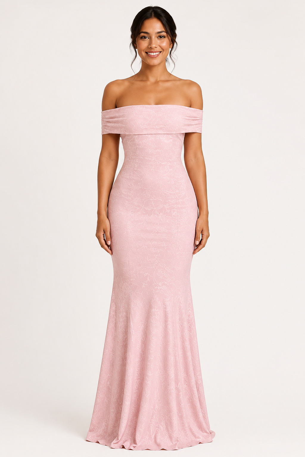 Robe longue sirène mariage décolletée élégante prestige - Anja