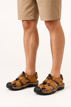 Sandales de randonnée pour homme, bout renforcé, lacet réglable - Viktor