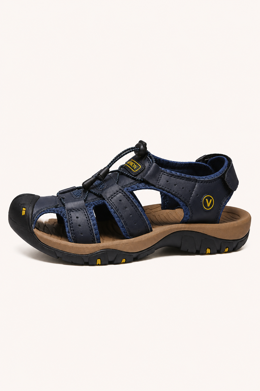 Sandales de randonnée pour homme, bout renforcé, lacet réglable - Viktor