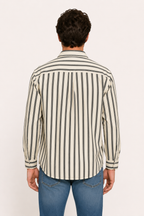 Chemise rayures homme style côtier décontractée légère - Bastian