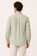 Chemise rayures homme style côtier décontractée légère - Bastian