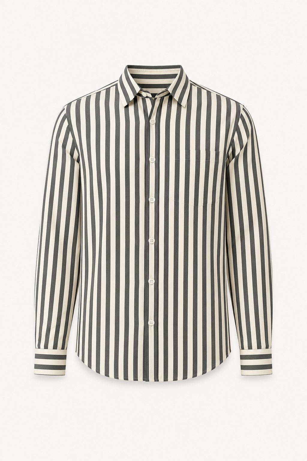 Chemise rayée homme printemps-été décontractée coupe régulière - Gerhard