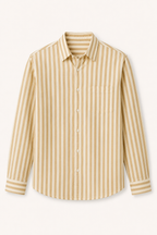Chemise rayée homme printemps-été décontractée coupe régulière - Gerhard