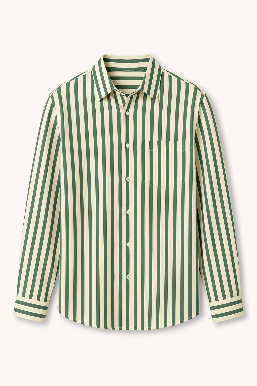 Chemise rayée homme printemps-été décontractée coupe régulière - Gerhard