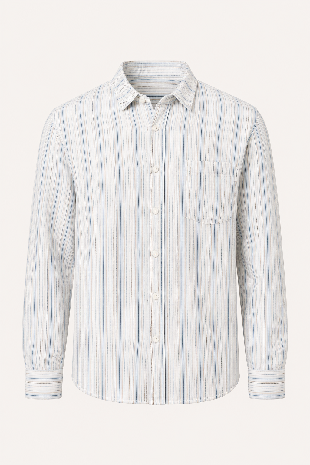 Chemise rayures homme été élégante breathable décontractée - Ralf